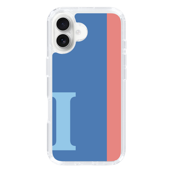 Slim Protection Case［ オリジナル - initial color line - I blue ］