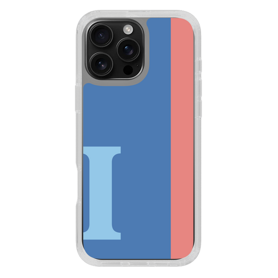 Slim Protection Case［ オリジナル - initial color line - I blue ］