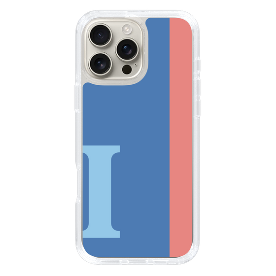 Slim Protection Case［ オリジナル - initial color line - I blue ］