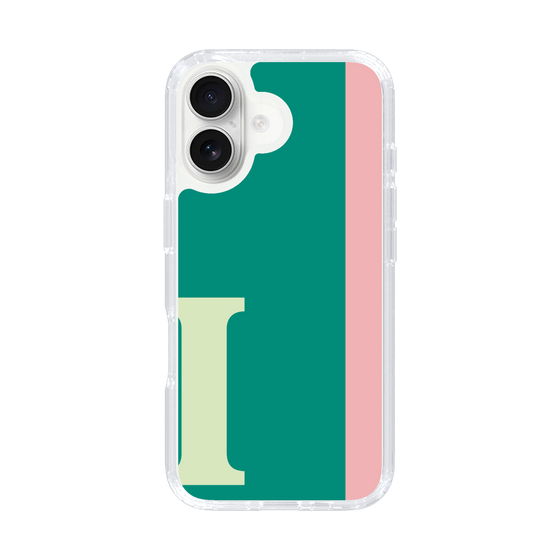 Slim Protection Case［ オリジナル - initial color line - I green ］