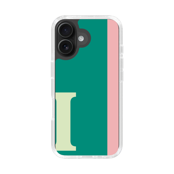 Slim Protection Case［ オリジナル - initial color line - I green ］
