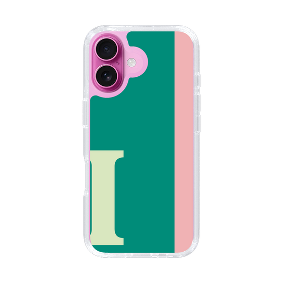 Slim Protection Case［ オリジナル - initial color line - I green ］