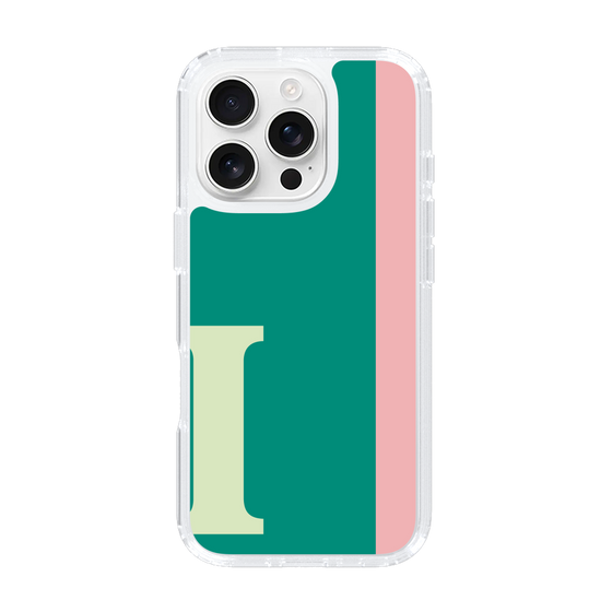 Slim Protection Case［ オリジナル - initial color line - I green ］