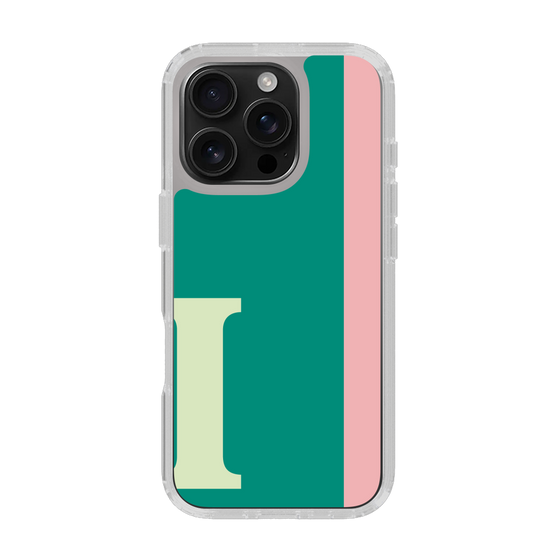 Slim Protection Case［ オリジナル - initial color line - I green ］