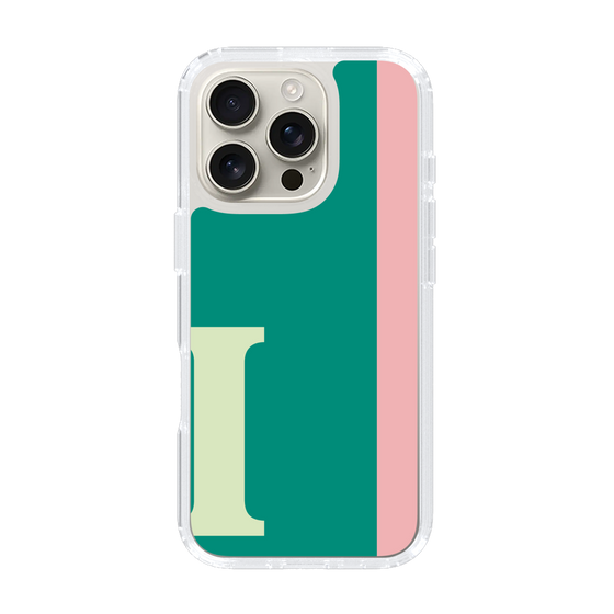 Slim Protection Case［ オリジナル - initial color line - I green ］