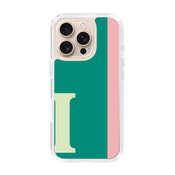 Slim Protection Case［ オリジナル - initial color line - I green ］