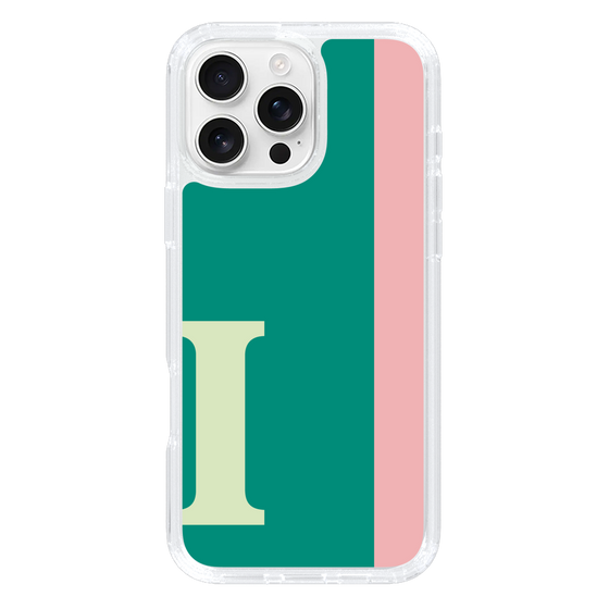 Slim Protection Case［ オリジナル - initial color line - I green ］