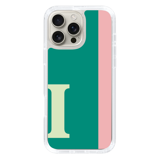 Slim Protection Case［ オリジナル - initial color line - I green ］