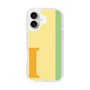 Slim Protection Case［ オリジナル - initial color line - I yellow ］