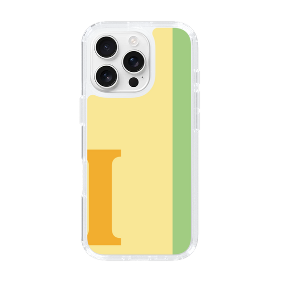 Slim Protection Case［ オリジナル - initial color line - I yellow ］