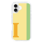 Slim Protection Case［ オリジナル - initial color line - I yellow ］