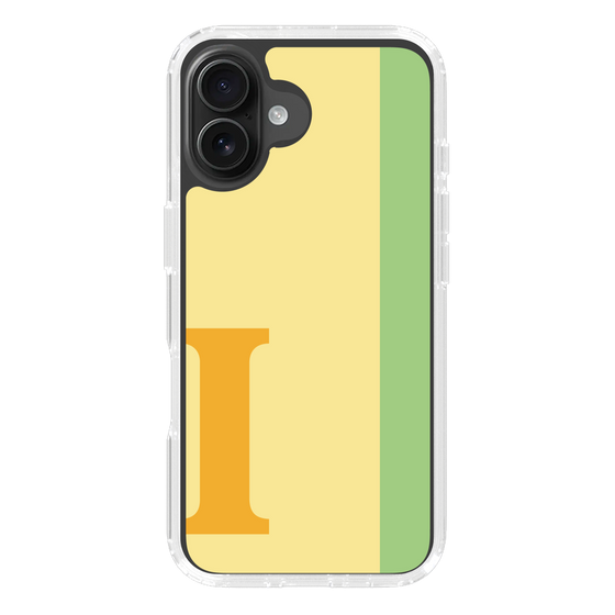 Slim Protection Case［ オリジナル - initial color line - I yellow ］