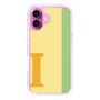 Slim Protection Case［ オリジナル - initial color line - I yellow ］
