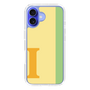 Slim Protection Case［ オリジナル - initial color line - I yellow ］