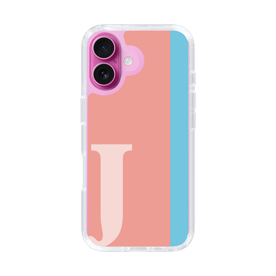 Slim Protection Case［ オリジナル - initial color line - J pink ］
