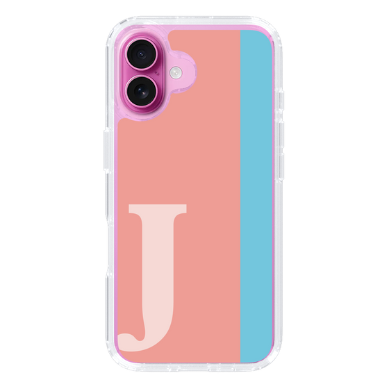 Slim Protection Case［ オリジナル - initial color line - J pink ］