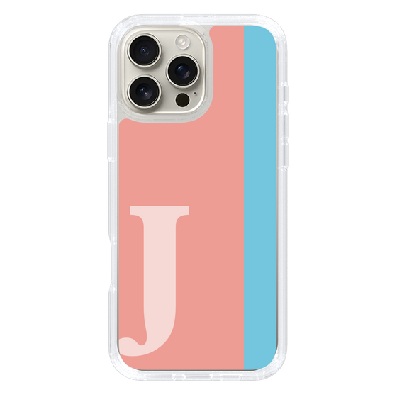 Slim Protection Case［ オリジナル - initial color line - J pink ］