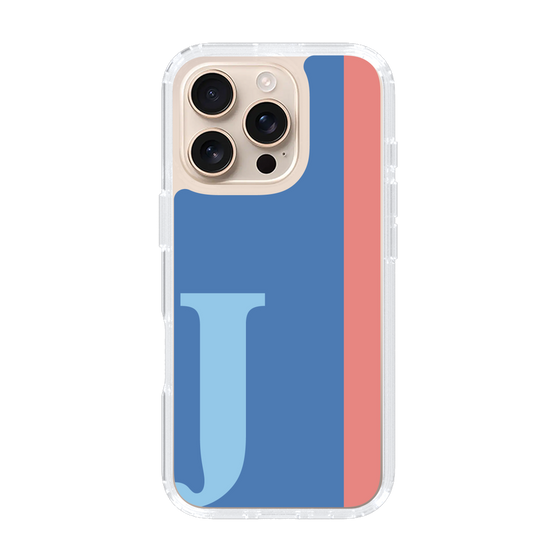 Slim Protection Case［ オリジナル - initial color line - J blue ］