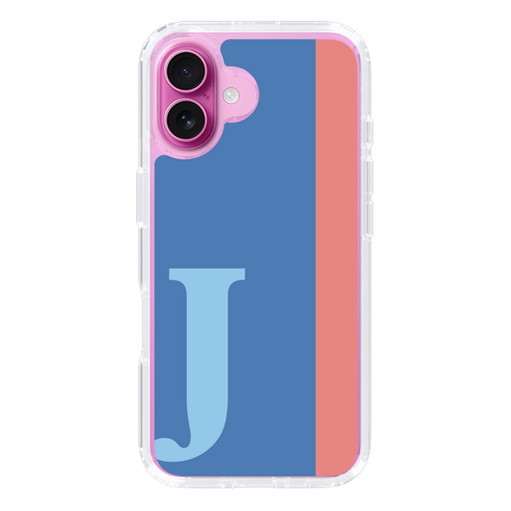 Slim Protection Case［ オリジナル - initial color line - J blue ］