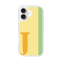 Slim Protection Case［ オリジナル - initial color line - J yellow ］