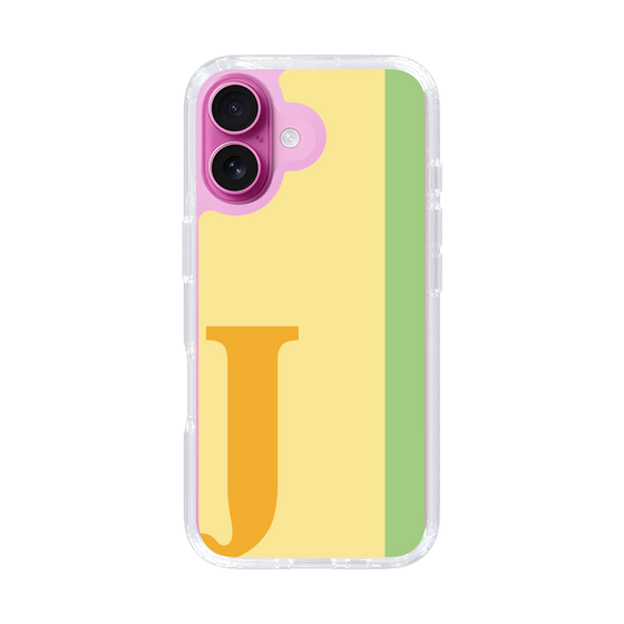 Slim Protection Case［ オリジナル - initial color line - J yellow ］