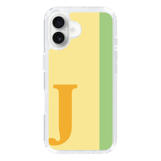 Slim Protection Case［ オリジナル - initial color line - J yellow ］