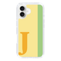 Slim Protection Case［ オリジナル - initial color line - J yellow ］