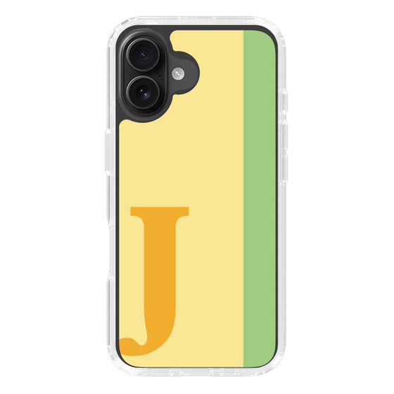 Slim Protection Case［ オリジナル - initial color line - J yellow ］