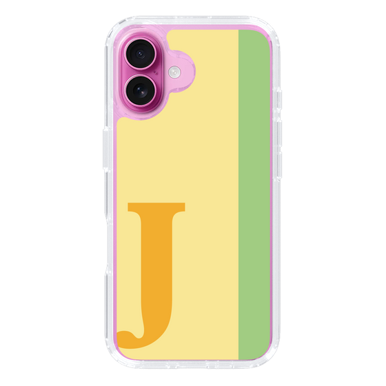 Slim Protection Case［ オリジナル - initial color line - J yellow ］