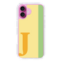 Slim Protection Case［ オリジナル - initial color line - J yellow ］
