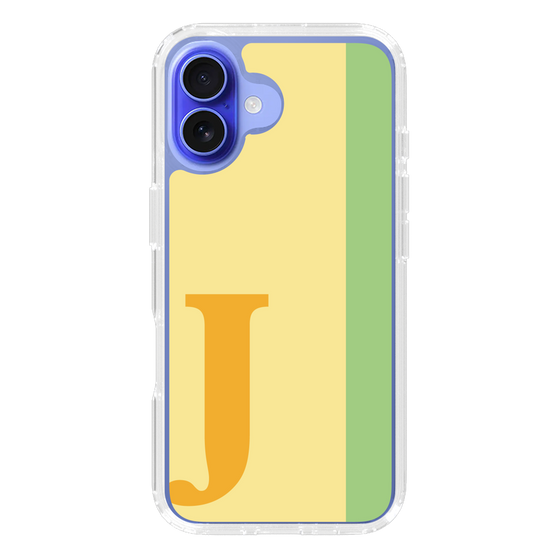 Slim Protection Case［ オリジナル - initial color line - J yellow ］