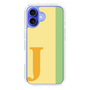 Slim Protection Case［ オリジナル - initial color line - J yellow ］