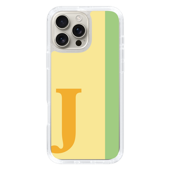 Slim Protection Case［ オリジナル - initial color line - J yellow ］