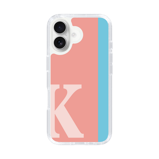 Slim Protection Case［ オリジナル - initial color line - K pink ］