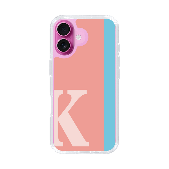 Slim Protection Case［ オリジナル - initial color line - K pink ］