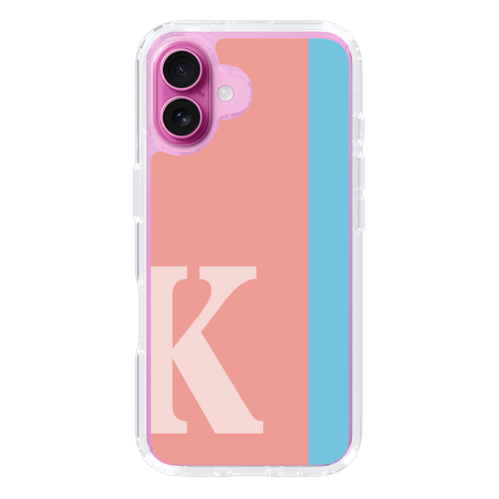 Slim Protection Case［ オリジナル - initial color line - K pink ］