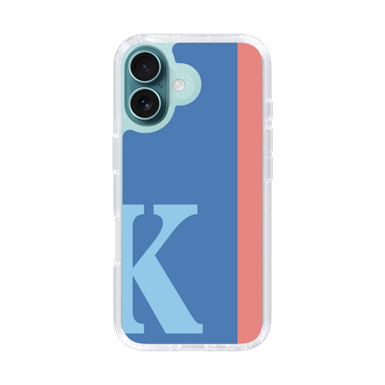 Slim Protection Case［ オリジナル - initial color line - K blue ］