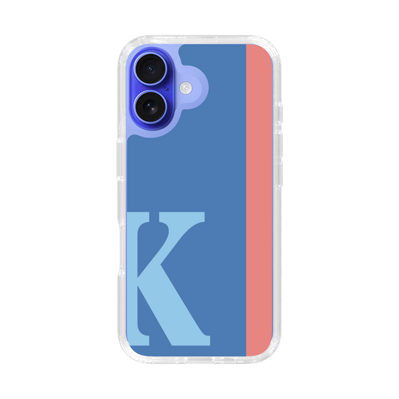 Slim Protection Case［ オリジナル - initial color line - K blue ］