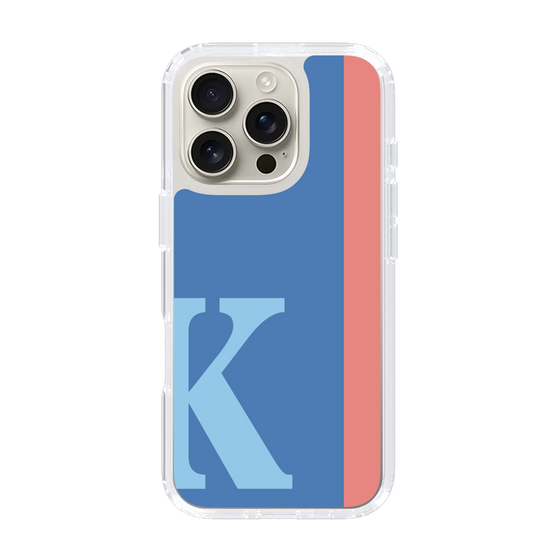 Slim Protection Case［ オリジナル - initial color line - K blue ］