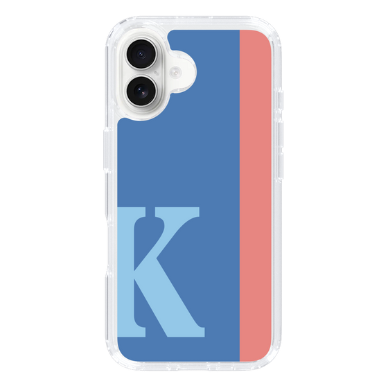 Slim Protection Case［ オリジナル - initial color line - K blue ］