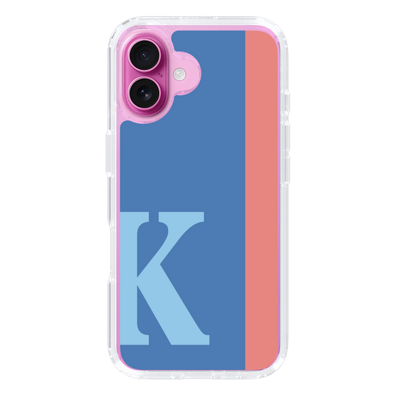 Slim Protection Case［ オリジナル - initial color line - K blue ］