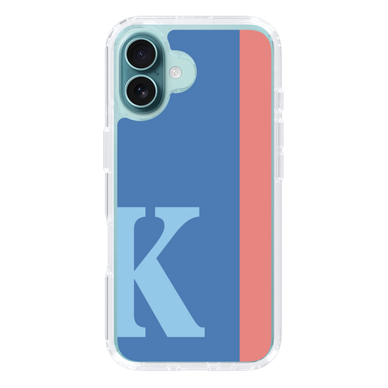 Slim Protection Case［ オリジナル - initial color line - K blue ］