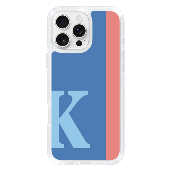 Slim Protection Case［ オリジナル - initial color line - K blue ］