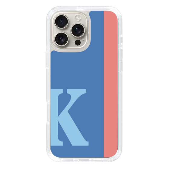 Slim Protection Case［ オリジナル - initial color line - K blue ］