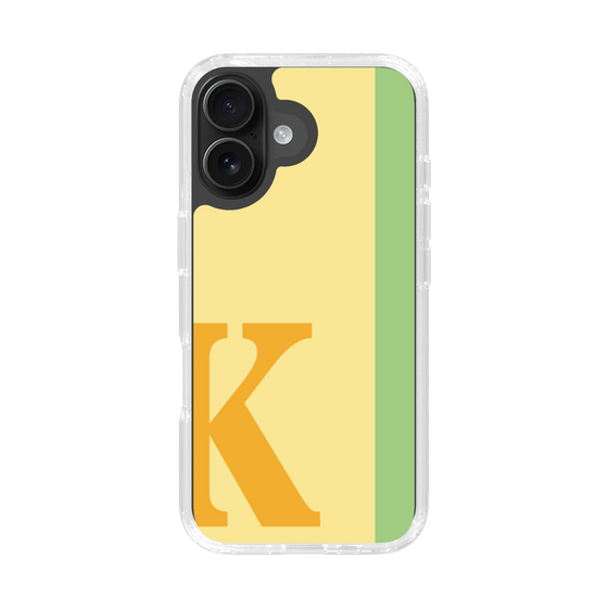 Slim Protection Case［ オリジナル - initial color line - K yellow ］