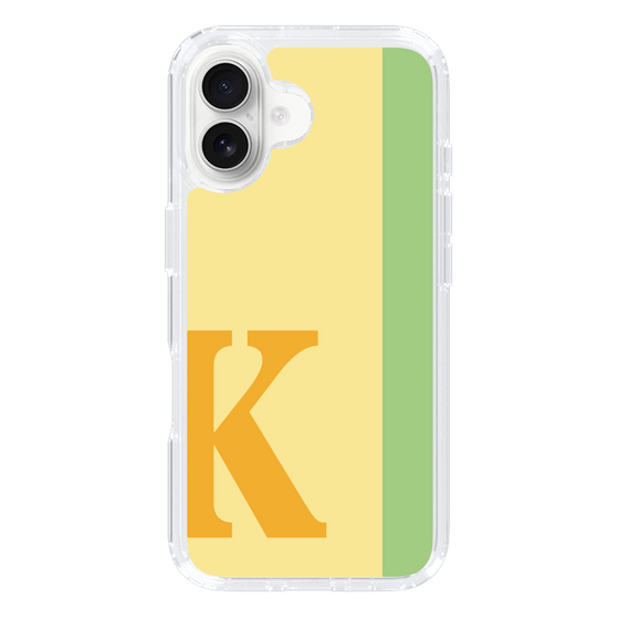 Slim Protection Case［ オリジナル - initial color line - K yellow ］