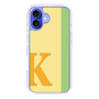Slim Protection Case［ オリジナル - initial color line - K yellow ］