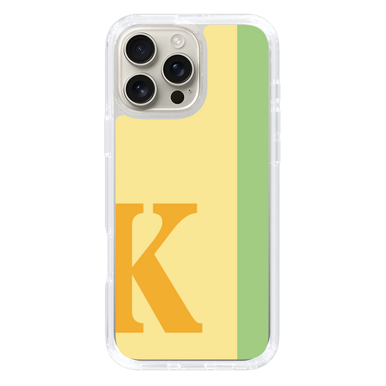 Slim Protection Case［ オリジナル - initial color line - K yellow ］