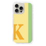 Slim Protection Case［ オリジナル - initial color line - K yellow ］