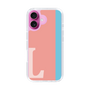 Slim Protection Case［ オリジナル - initial color line - L pink ］